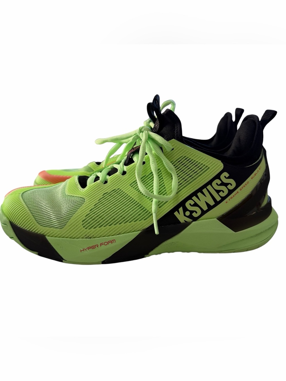 K-Swiss Men's K-Frame Speed Rublo Hyper Foam Tennis Shoe Size 9.5 S1